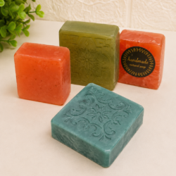 Kit de Sabonetes Quadrados Artesanais
